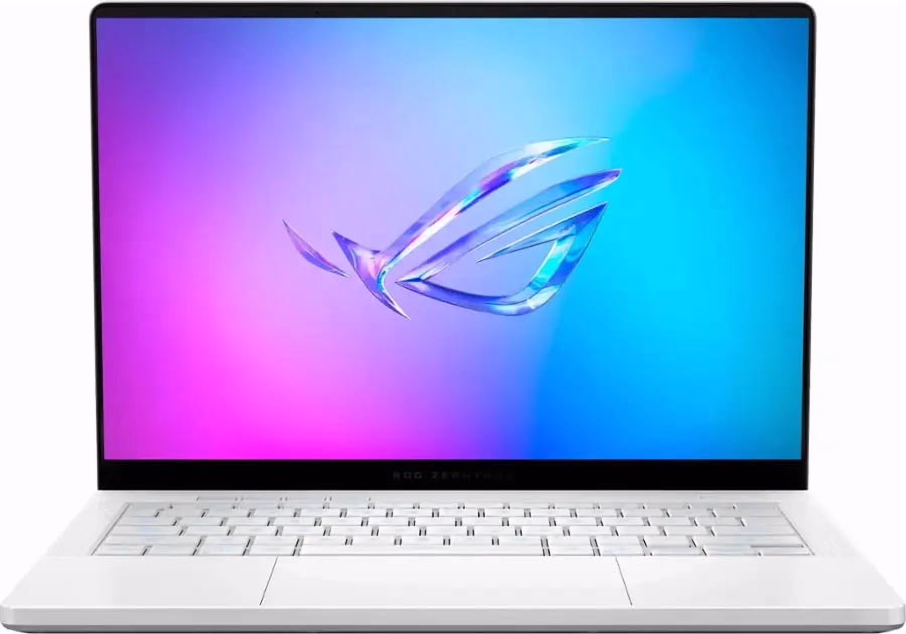 ASUS - ROG Zephyrus G14 14" 3K OLED 120Hz Gaming Laptop - Copilot+ PC - AMD Ryzen AI 9 HX - 32GB RAM - NVIDIA RTX 5070 Ti - 1TB - Platinum White