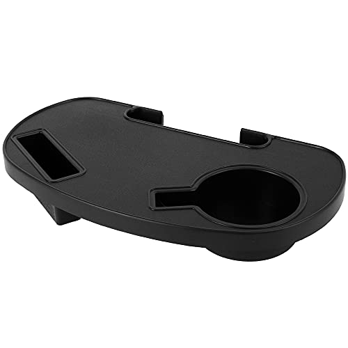 US Chair Side Table Recliner Tray Clip on Side Table Tray Cup Holder Phone Tray for Sun Lounger Camping Chair Fishing Chairs Recliner Accessories(L)