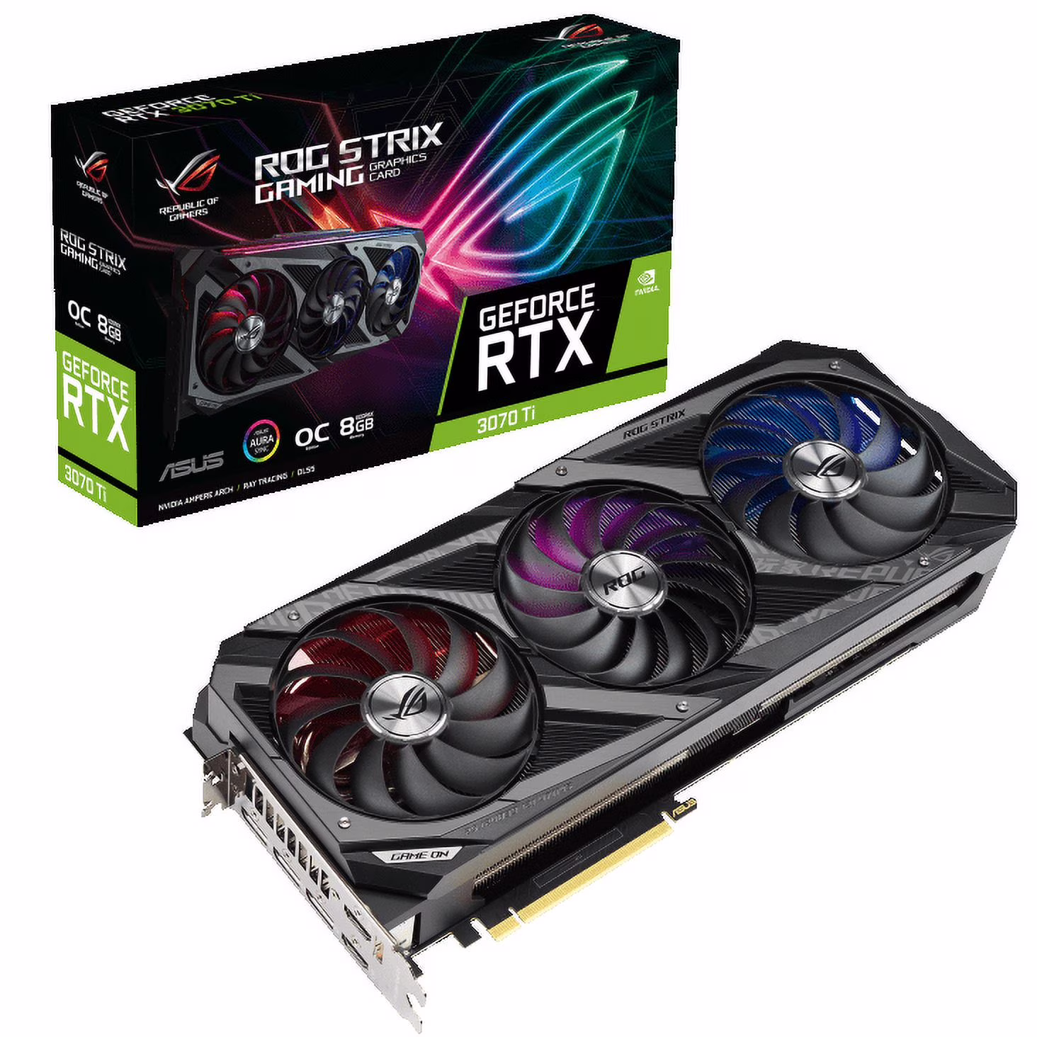 ASUS ROG Strix GeForce RTX 3070 Ti 8GB GDDR6X PCI Express 4.0 Video Card