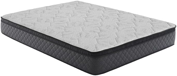 Coaster Home Furnishings Freya Eastern King Mattress White and Charcoal