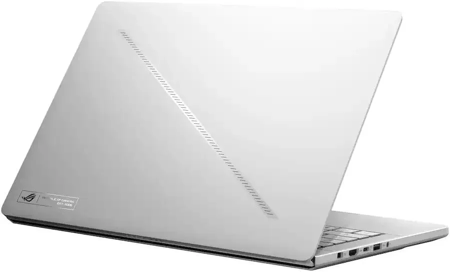 ASUS - ROG Zephyrus G14 14" OLED 3K 120Hz Gaming Laptop - AMD Ryzen 9 270 - 16GB LPDDR5X - GeForce RTX 5060 - 1TB SSD - Platinum White