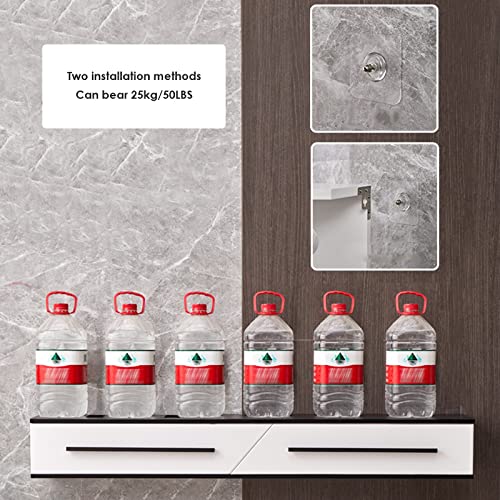 Floating TV Stand Cabinet Wall Mounted Tv Unit Floating Tv Stand,Floating Tv Shelf Cabinet Tv Unit,Multimedia Set-Top Box Storage Shelf,for Living Room Bedroom Hello