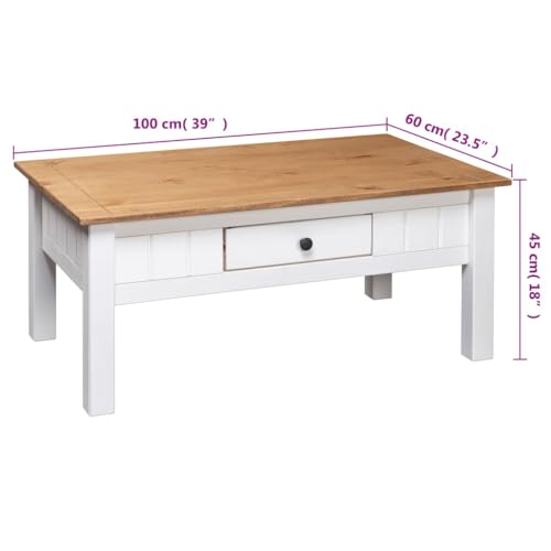 Coffee Table White 39.4