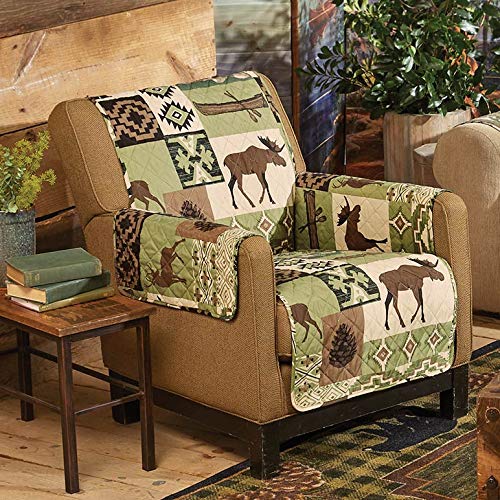 BLACK FOREST DECOR Sage Wilderness Chair Cover