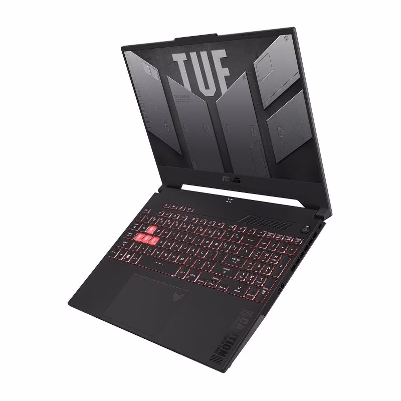ASUS TUF Gaming A15 Gaming Laptop, 15.6" FHD 144Hz, 100% sRGB Display, GeForce RTX 4060, AMD Ryzen 5 7535HS, 16GB DDR5, 512GB PCIe SSD, Wi-Fi 6, Windows 11, FA507NV-EH53