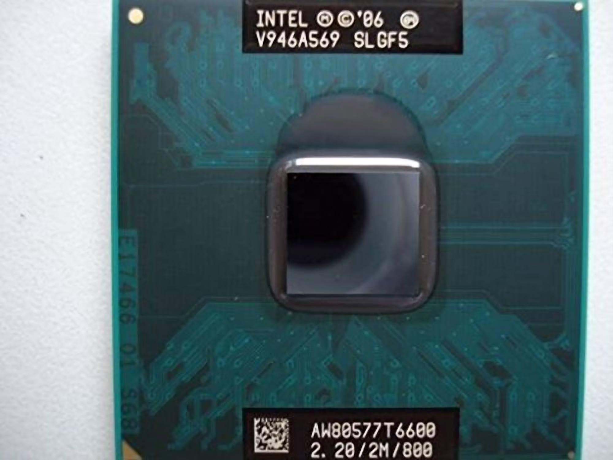 Intel Core 2 Duo T6600 2.20GHZ 800MHz 2MB CPU Processor- SLGF5