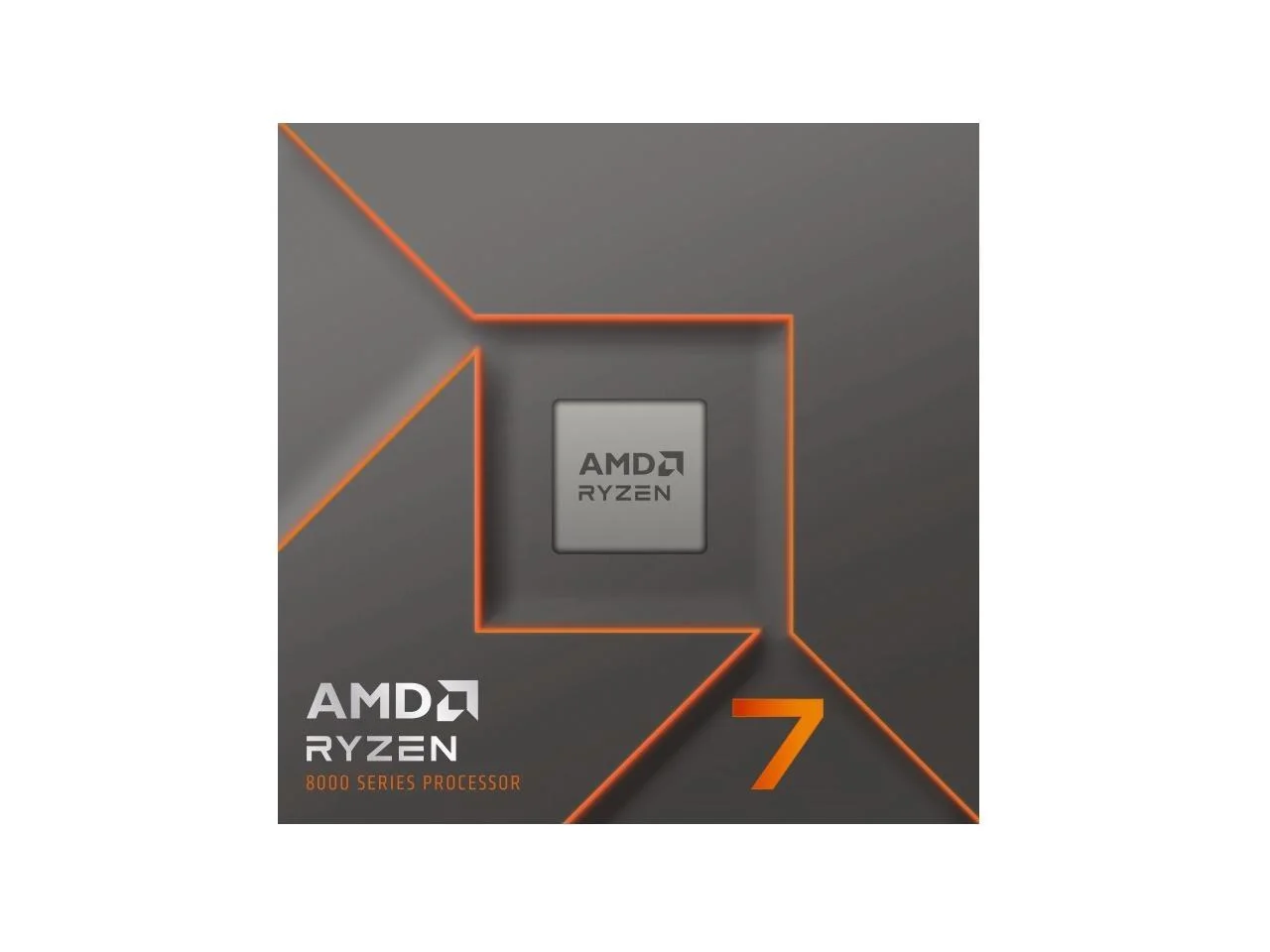 AMD Ryzen 7 8700F Processor, Silver, Silver