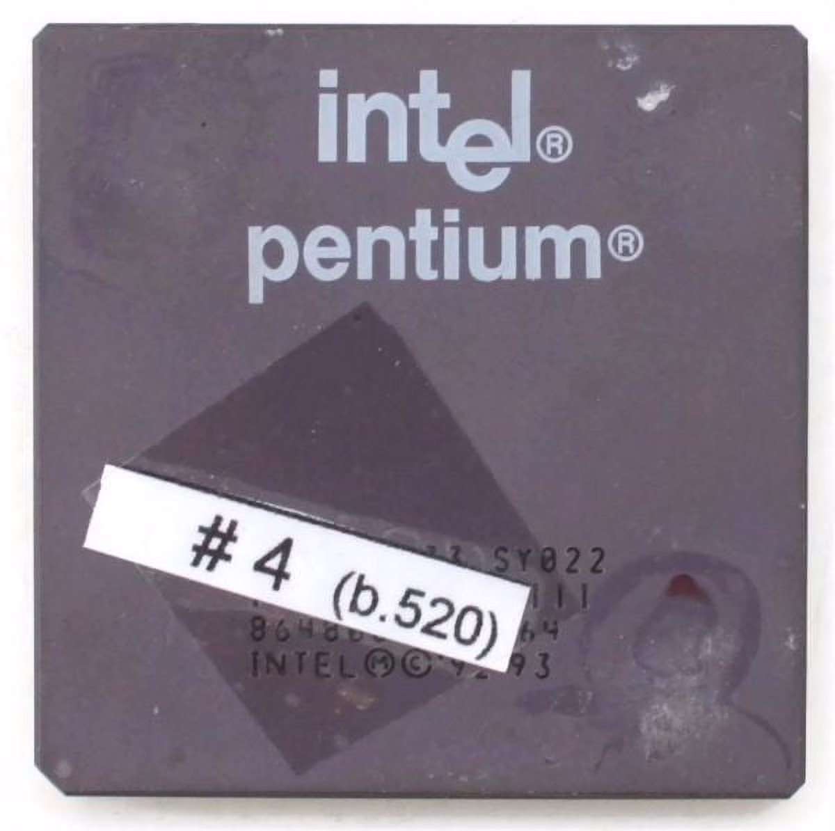 CPU INTEL PENTIUM A80502133 SY022/SSS iPP