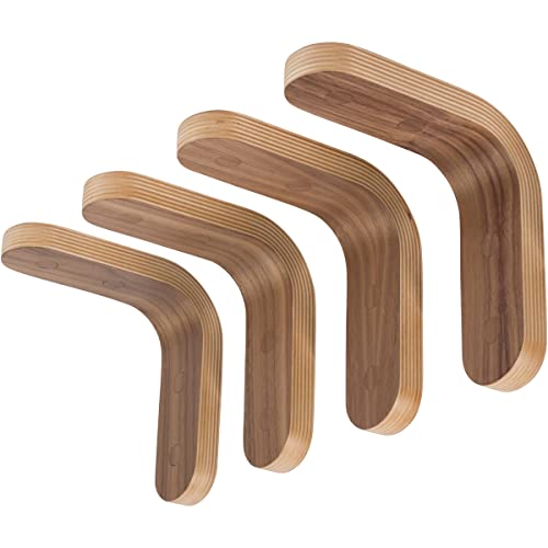 Wood Shelf Brackets Set of 4 Plywood Shelf Supports 6