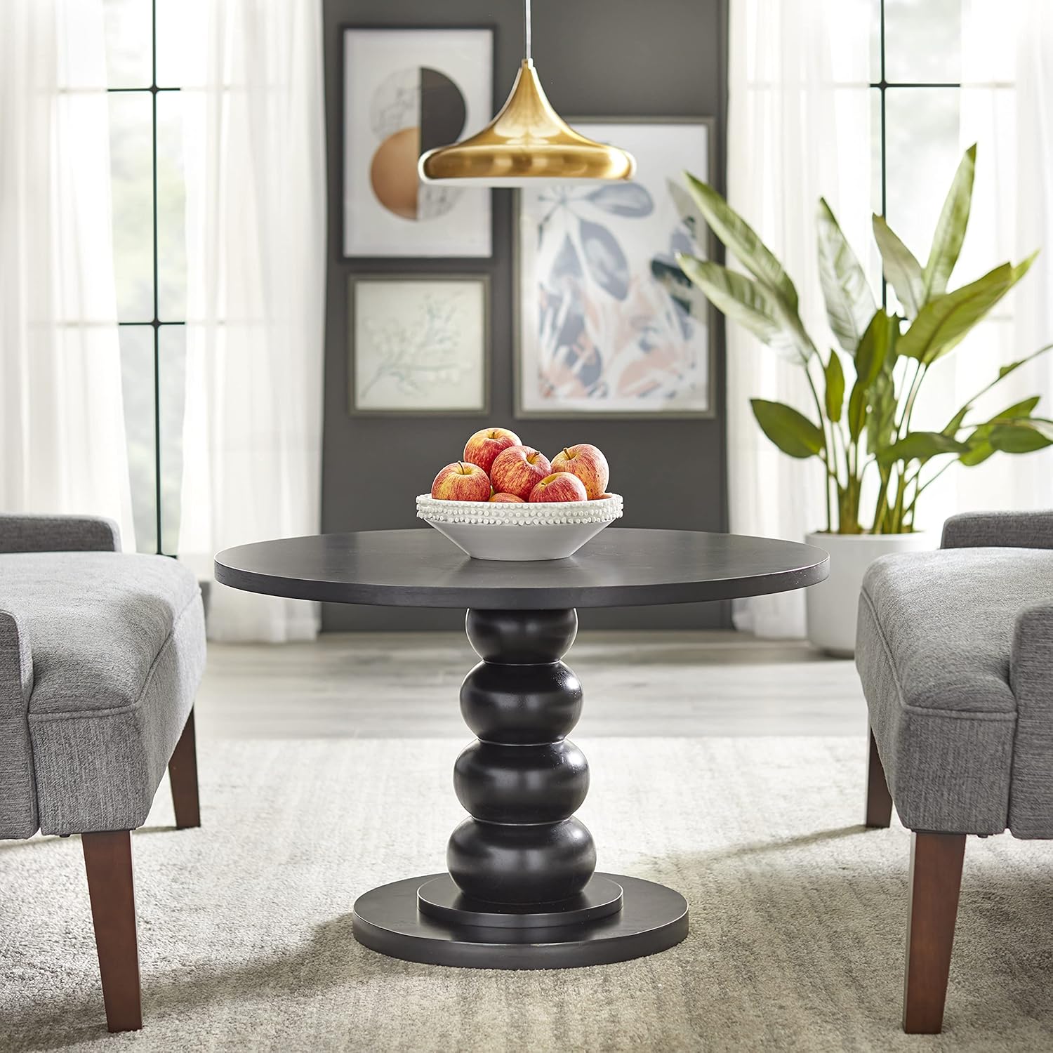 Target Marketing Systems Angelo:HOME Spheres Transitional Round Coffee Table