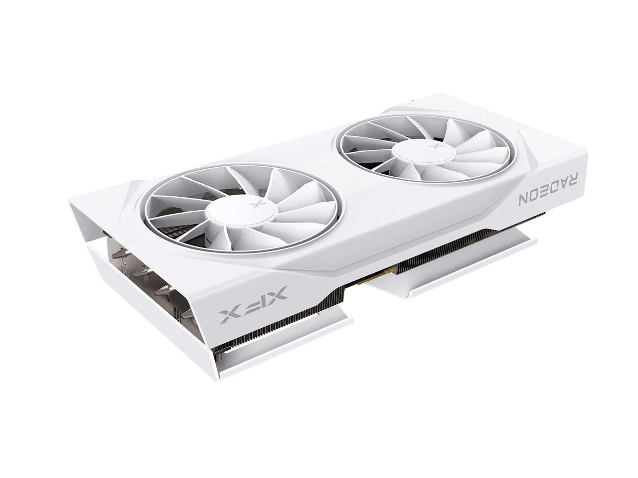 XFX Swift AMD Radeon RX 9060 XT OC White Gaming Edition with 8GB GDDR6 HDMI 2xDP, AMD RDNA 4 RX 9060XT 8GB