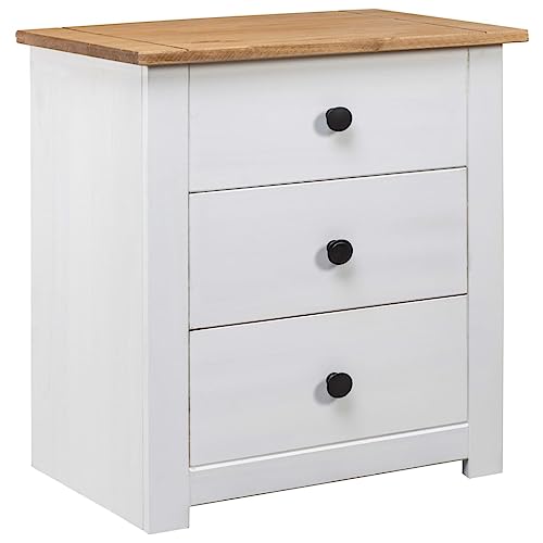 Bedside Cabinet White 18.1