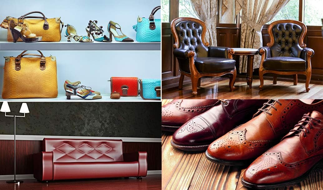 Furniture Leather Max Leather Refinish and Restorer 4 Oz Jar (Leather Repair) (Leather Restore) (Vinyl Repair) (White)