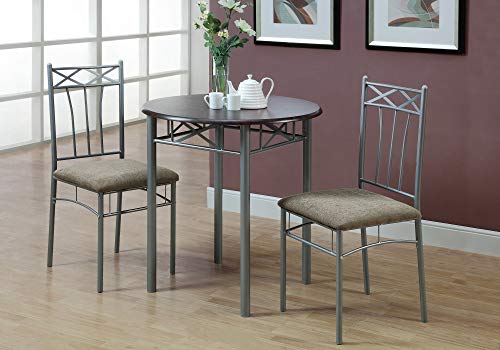 Monarch Specialties 3095 Dining Table, 3pcs Set, Small, 30