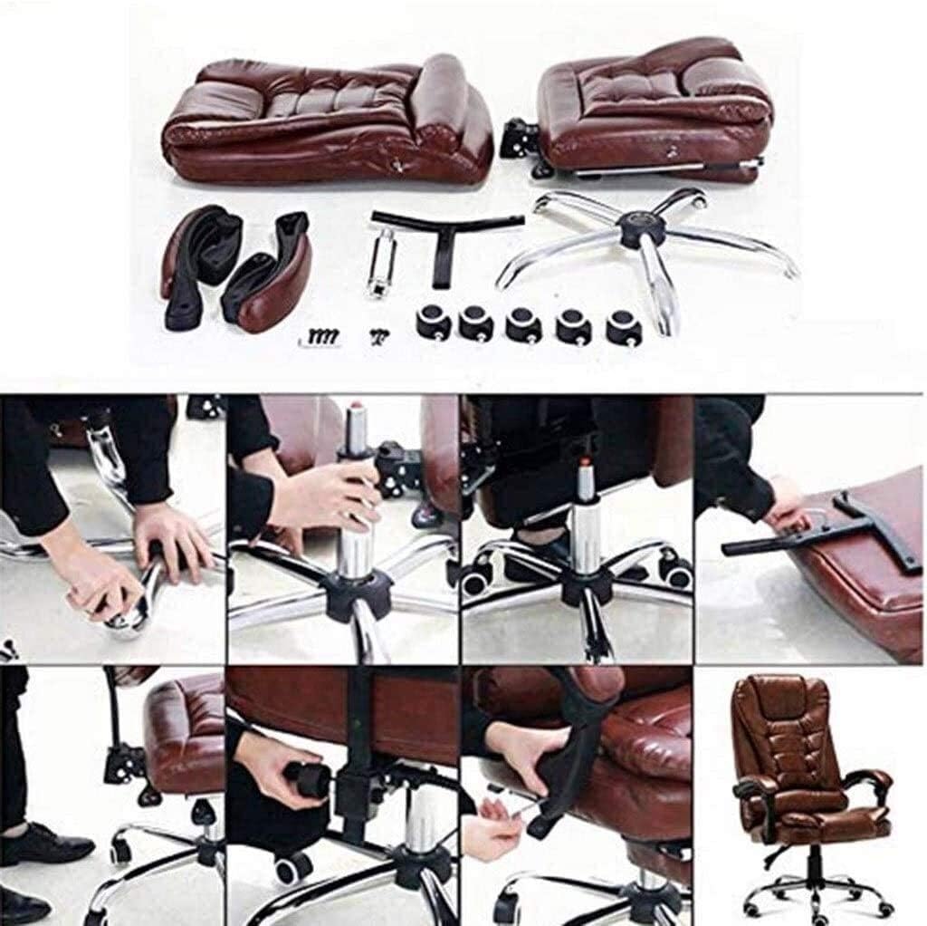 POCHY Family Office Chair Furniture Home Computer Chair Office Chair Reclining Staff Conference Chair Leisure Lifting Chair Fashion Boss Chair Chairs