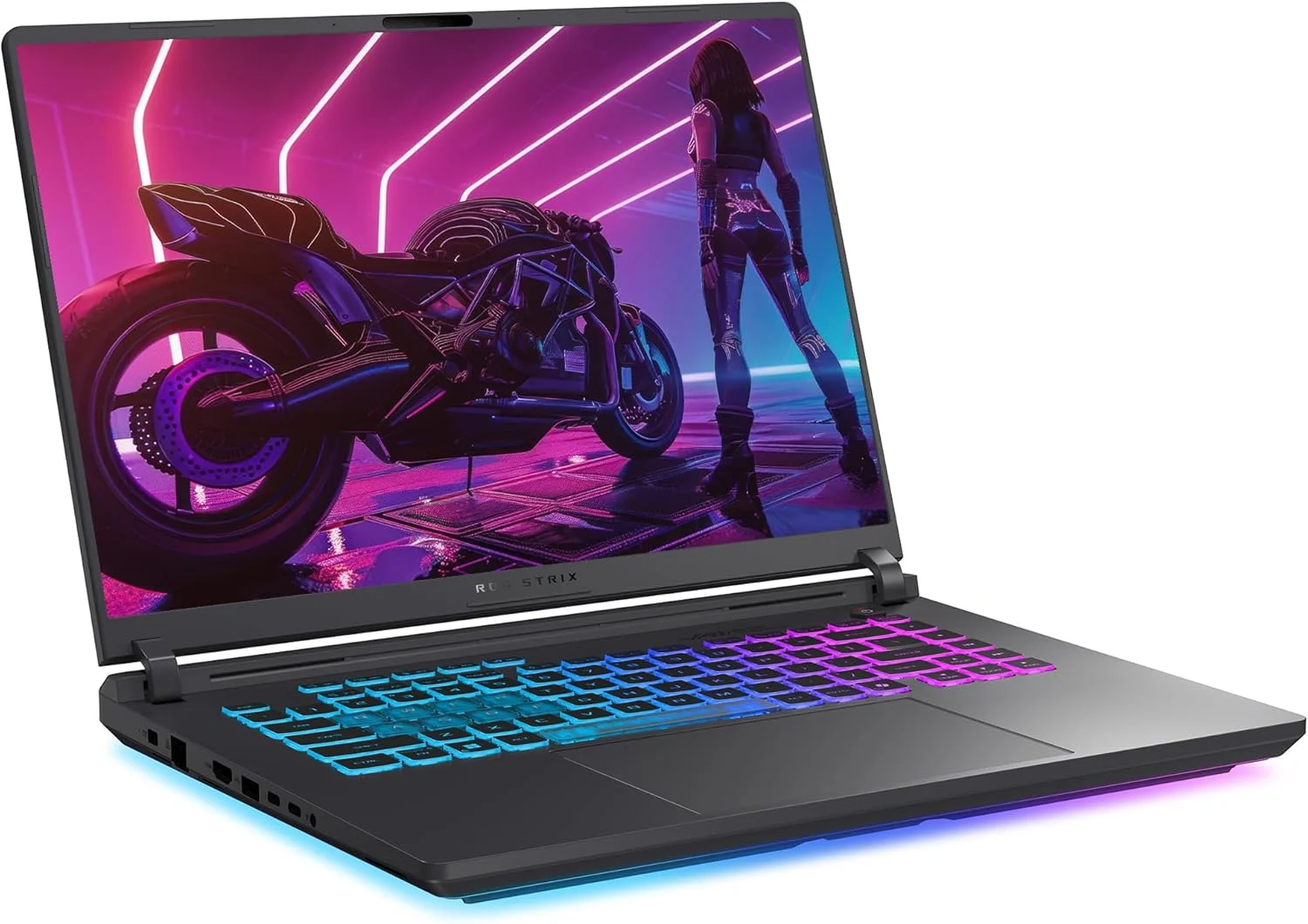 ASUS ROG Strix G16 Gaming Laptop, Intel i7-14650HX, 16 GB DDR5 RAM, 1 TB PCIe SSD, 16” FHD+ (1920x1200) Display, Nvidia G-Force RTX 5060, 4-Zone RGB Keyboard, W11 Home, Eclipse Gray