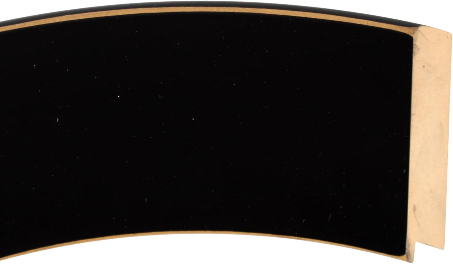 Oval Beveled Wall Mirror for Home Decor - Boulevard Style - Rubbed Black - 28x38 Outside Dimensions