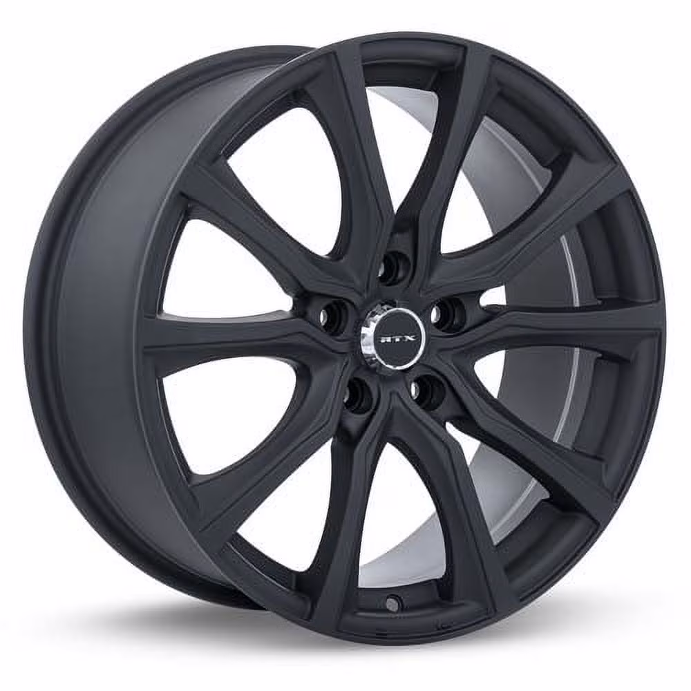 18x8 RTX Contour Matte Black Wheel 5x120 (35mm)