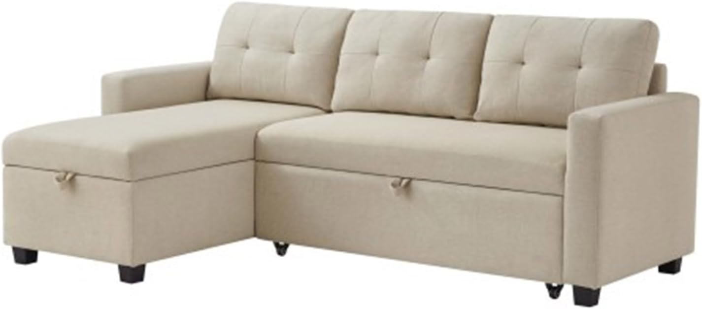 Convertible Sectional Sofa Couch, 81.5
