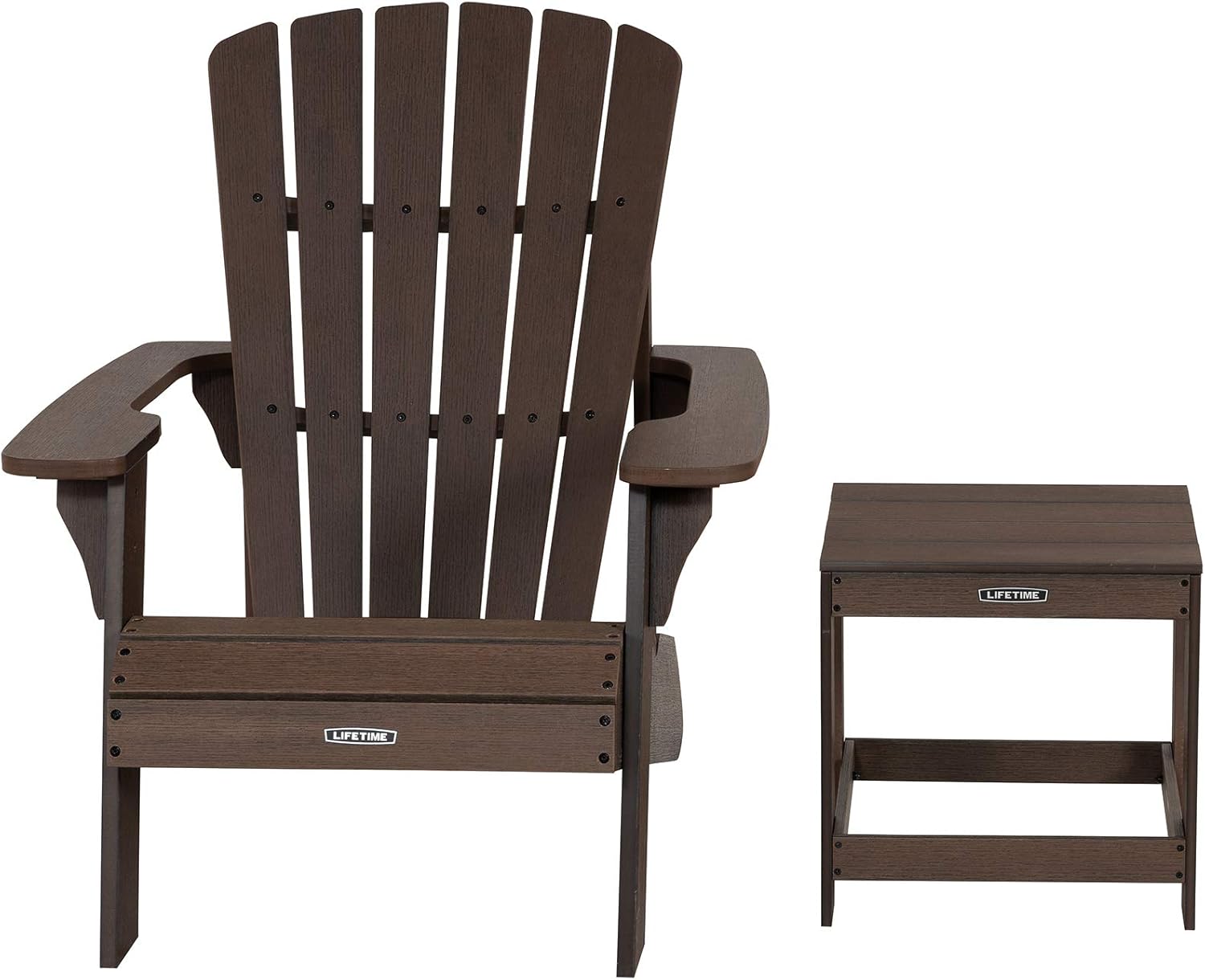 Lifetime Faux Wood Adirondack Chair