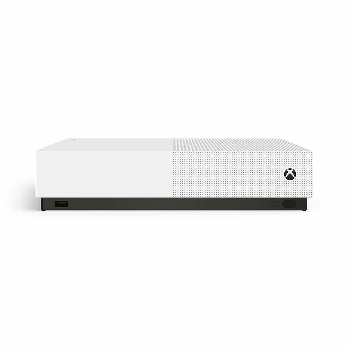 Restored Microsoft Xbox One S 1TB All-Digital Edition Console Only - White - NJP-00050 (Refurbished)