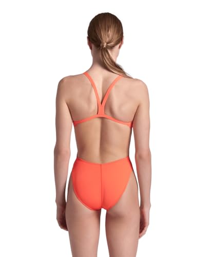 ARENA Women's Solid Team MaxLife Swimsuit Challenge Back One Piece Ladies Bathing Suit Competition Training Swimwear