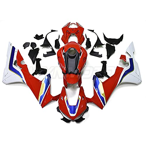 STLPRO Motorcycle Fairing Kit Compatible for Honda CBR1000RR CBR 1000 RR 2012 2016 2013 2014 2015 CBR 1000RR ABS Plastic Injection Bodywork - Matte Black With Red Lines