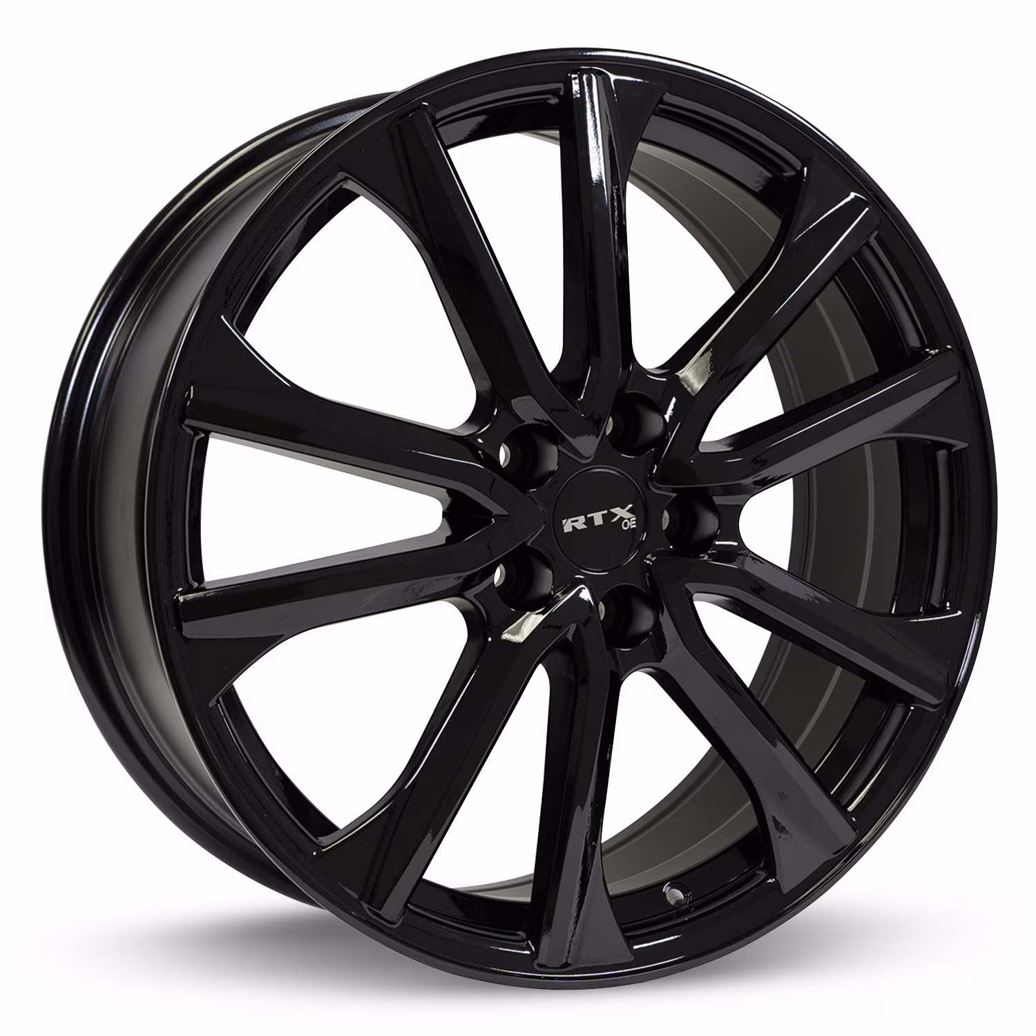 RTX Arai 19x7.5 5x114.3 ET45 CB67.1 Gloss Black Wheel