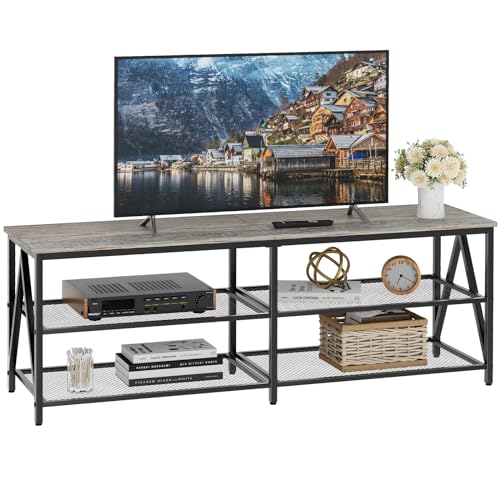 TV Stand for TV up to 70 Inch, Long 63