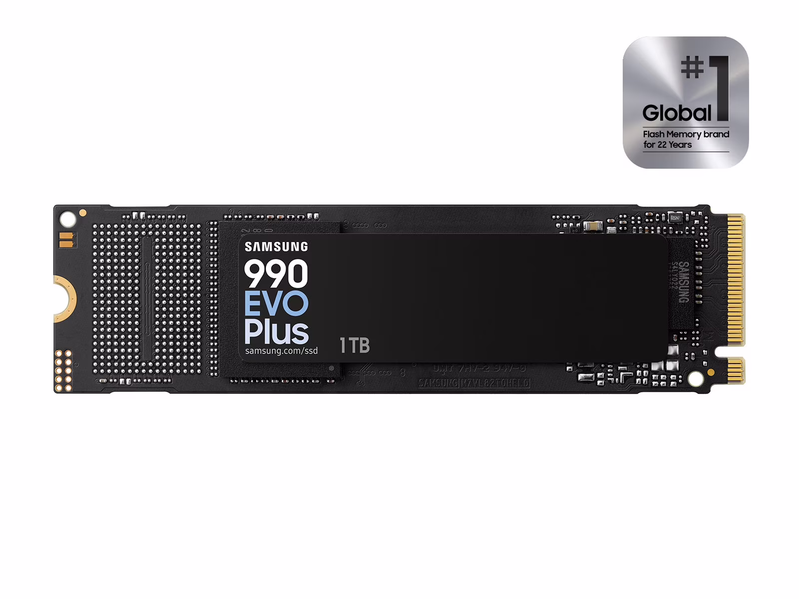 Samsung 990 Evo Plus 1TB SSD PCIe Gen 4 x4 M.2 2280 Up to 7,150 MB/s
