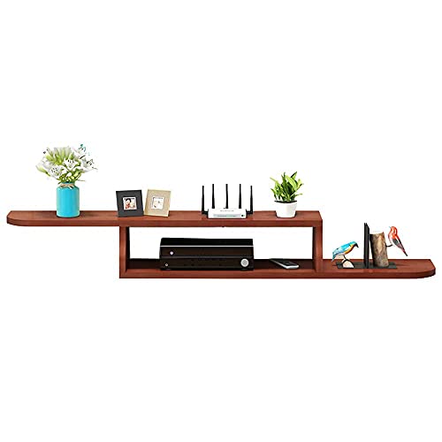 Floating TV Stand Cabinet Tv Stand Cabinet Tv Wall Units for Living Room Wall-Mounted Satellite Tv Box Rack Storage Rack Set-Top Box Living Room Rack Large Beacapacity Saving Space