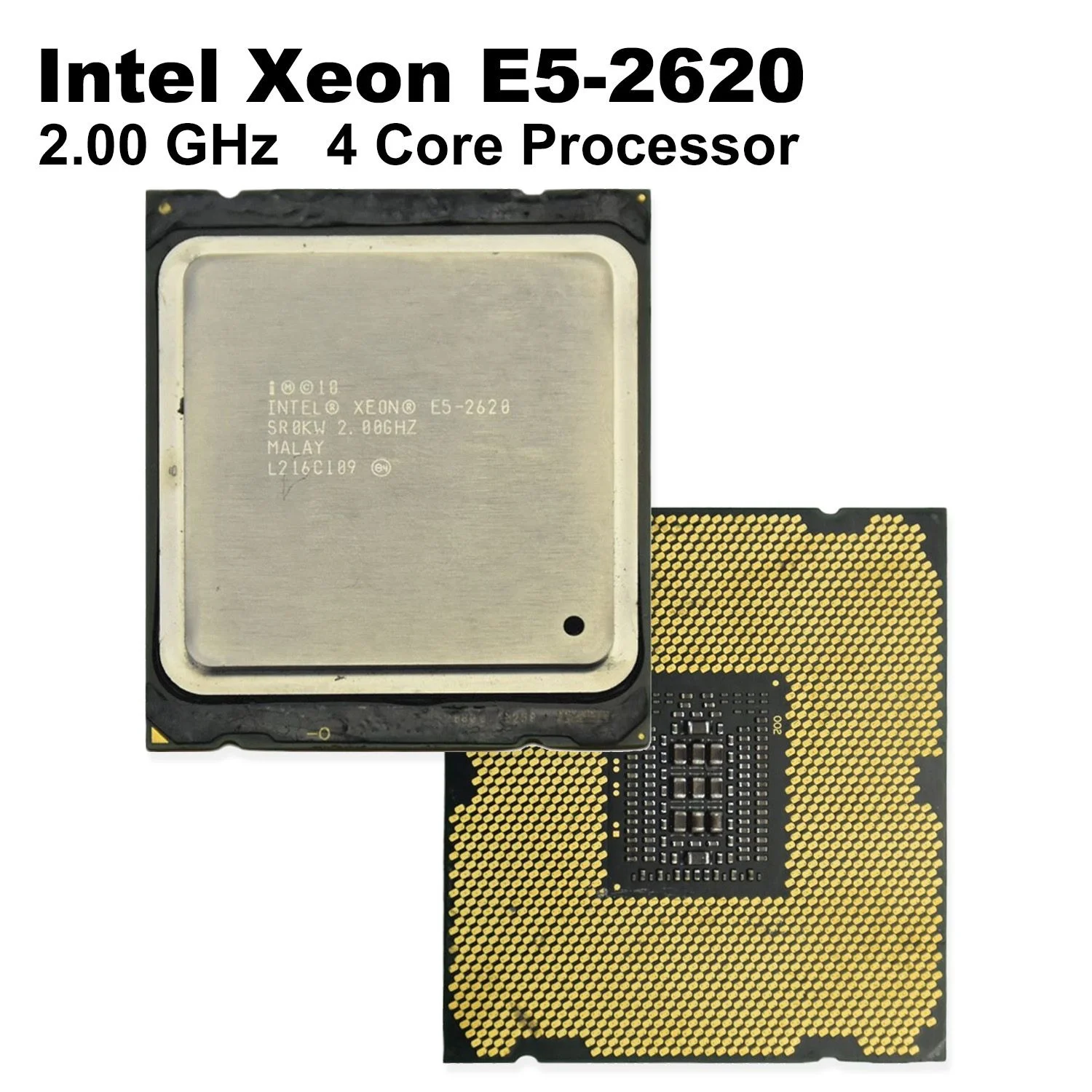 Pre-Owned Intel Xeon E5-2620 6-Core 2.0GHz 15MB Cache LGA2011 Server CPU – SR0KW