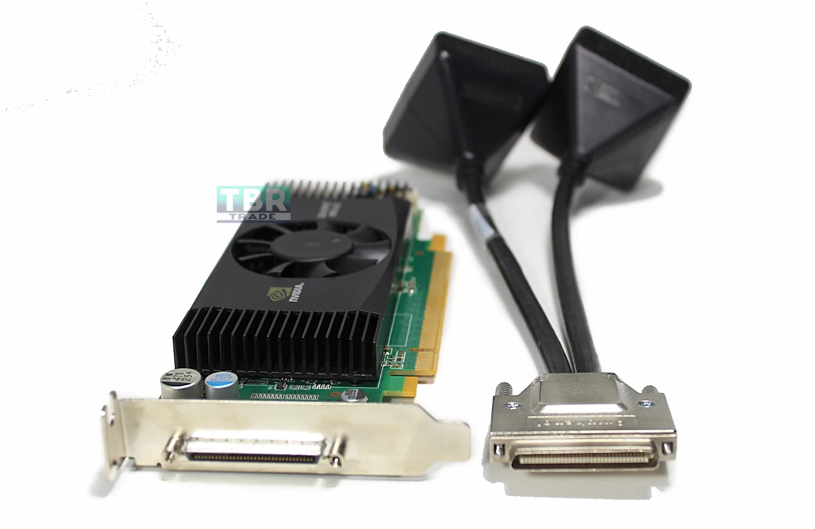 NVIDIA Quadro NVS 420 by PNY 512MB GDDR3 PCI Express Gen 2 x16 VHDCI to Quad DVI-D SL or DisplayPort Profesional Business Graphics Board, VCQ420NVS-X16-DVI-PB by PNY