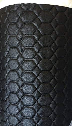 LUVFABRICS Diamond Quilted faux leather vinyl foam backed- Automotive, headliner, furniture upholstery, DIY projects, Headboards, home decor & More! 54