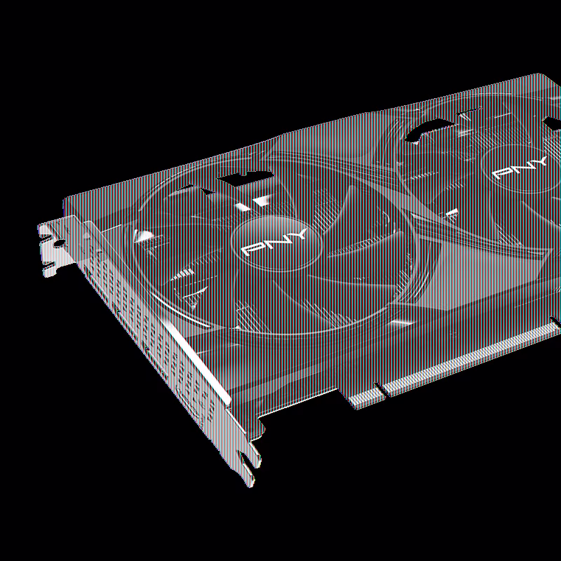 Free Shipping! PNY GeForce RTX 5060 8GB Overclocked Dual Fan GPU with DLSS 4 and Ray Tracing