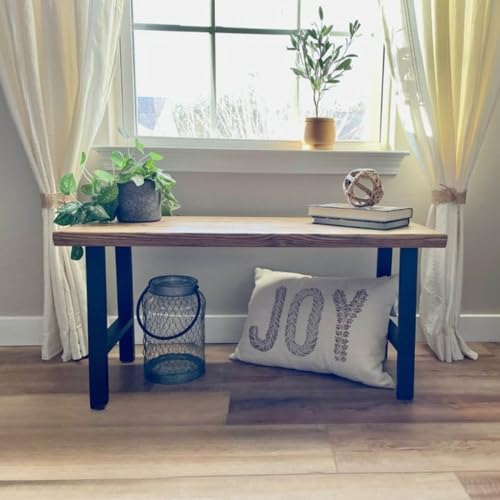 Farmhouse Entryway Bench, Modern Shoe Bench, Wood Bench, Indoor Bench, 14