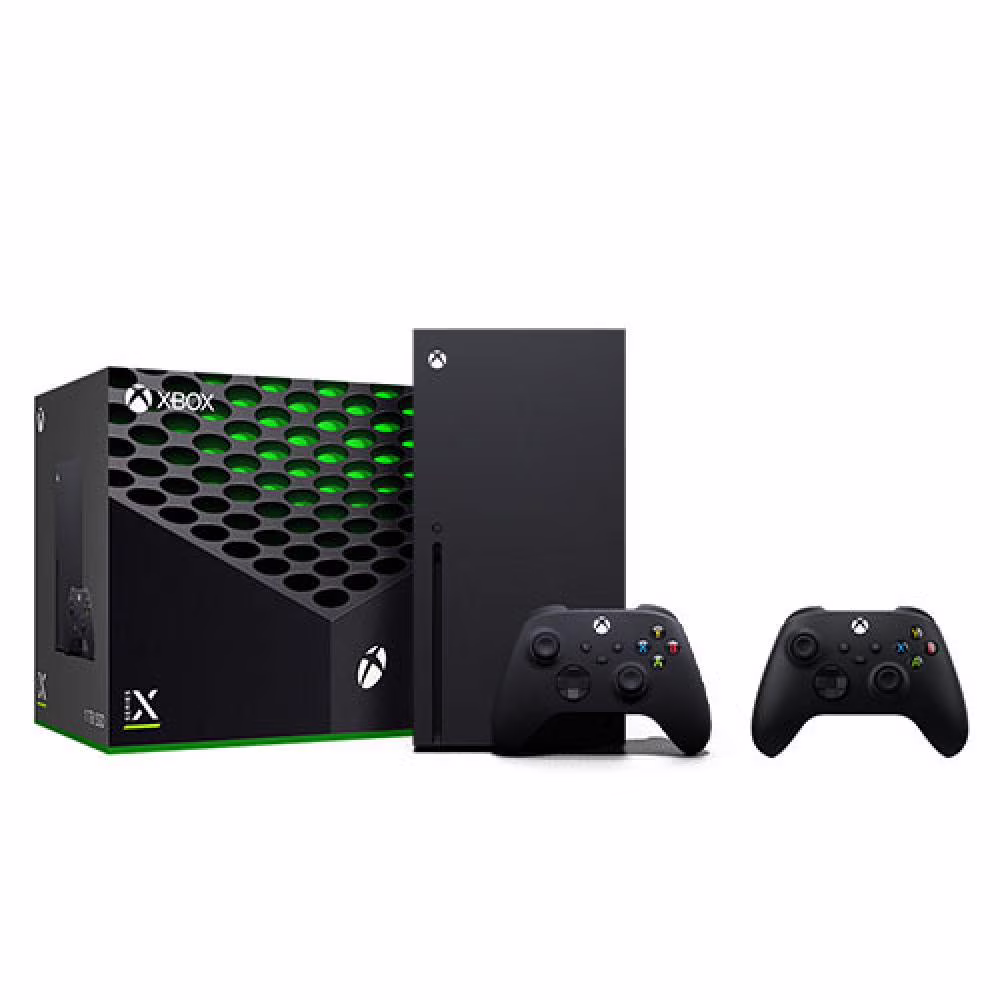 Microsoft Xbox Series X Console 1TB SSD, Xbox Wireless Controller Carbon Black, Extra Controller