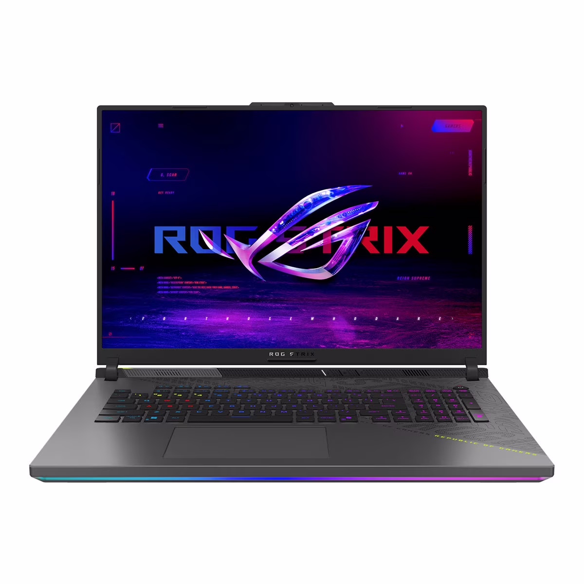 ASUS ROG Strix G18 G814 18" WUXGA 144Hz Gaming Laptop, AMD Ryzen 9 9955HX 2.5GHz, 16GB RAM, 2TB SSD, NVIDIA GeForce RTX 5060 8GB, Windows 11 Home, Eclipse Gray