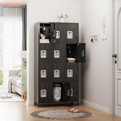 6 Doors Metal Storage Locker, 72