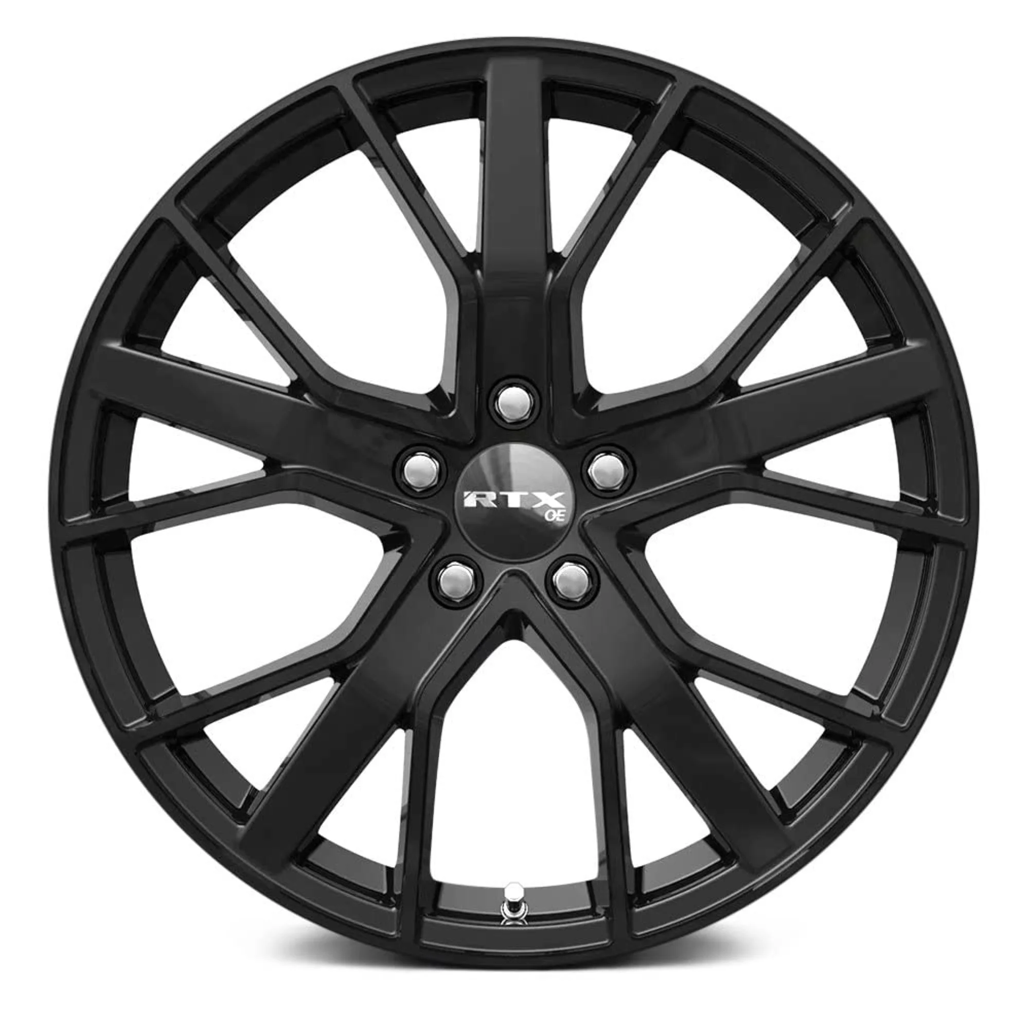 RTX Brumen 19x8.5 5x112 ET35 CB66.6 Gloss Black Wheel