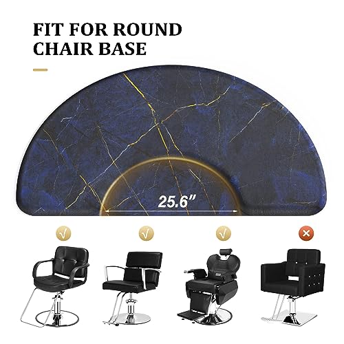 3'x5'x5/8'' Salon Anti Fatigue Mat for Hairstylist Standing, Barber Floor Matt Under Styling Chair, Hair Cutting Hairdressing Equipment