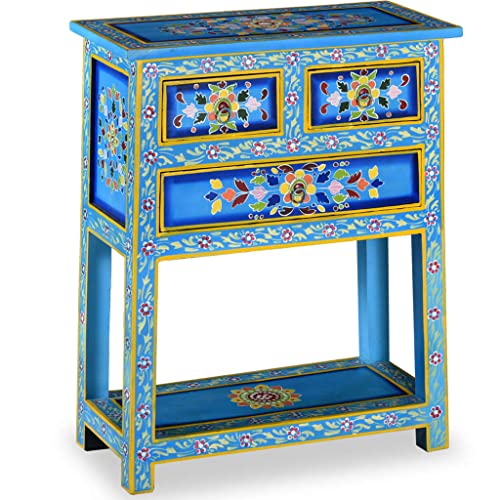 Sideboard with Drawers Turquoise 23.6
