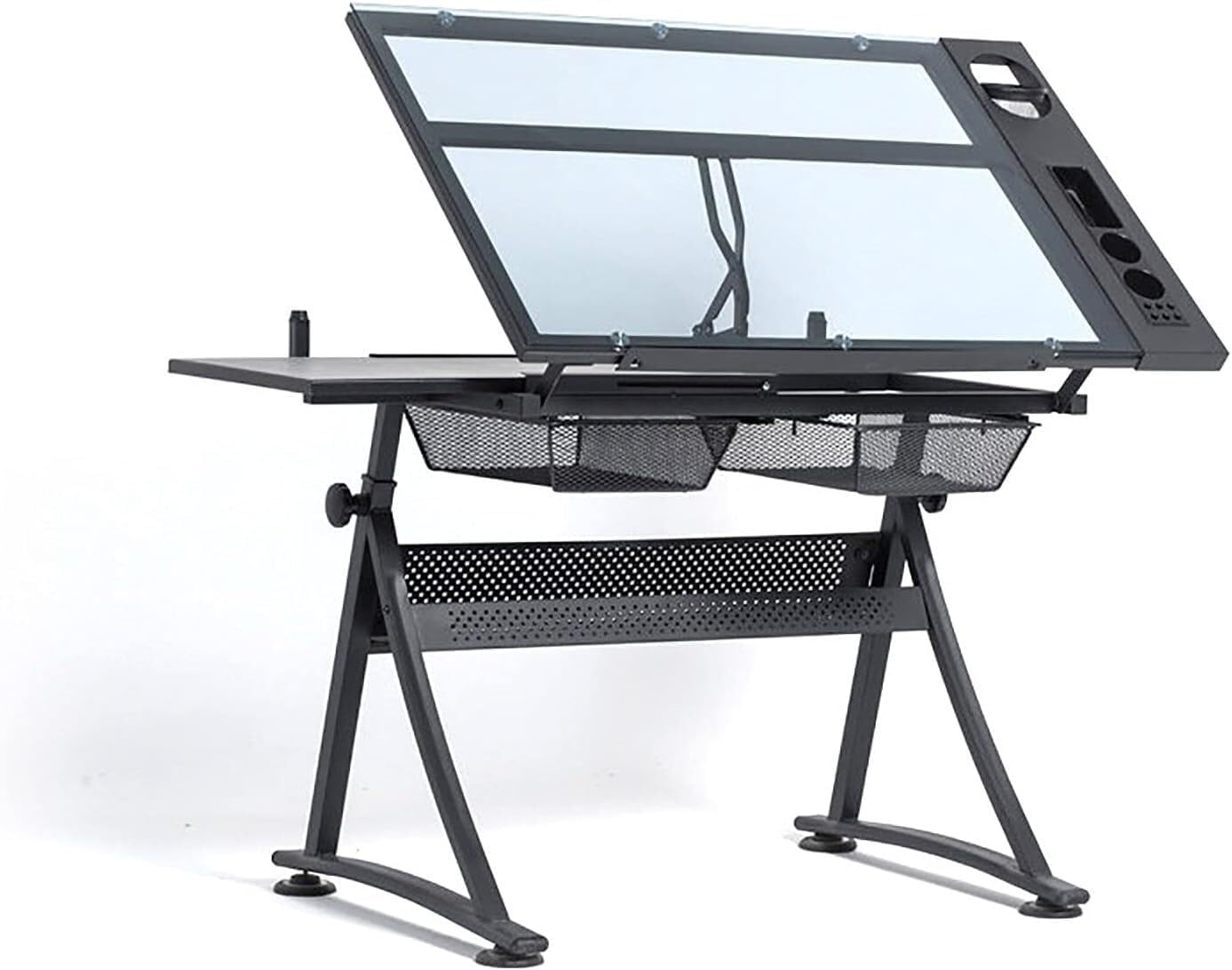 KOHARA Drafting Tables American Children Adult Liftable Glass Drawing Table Art Work Table