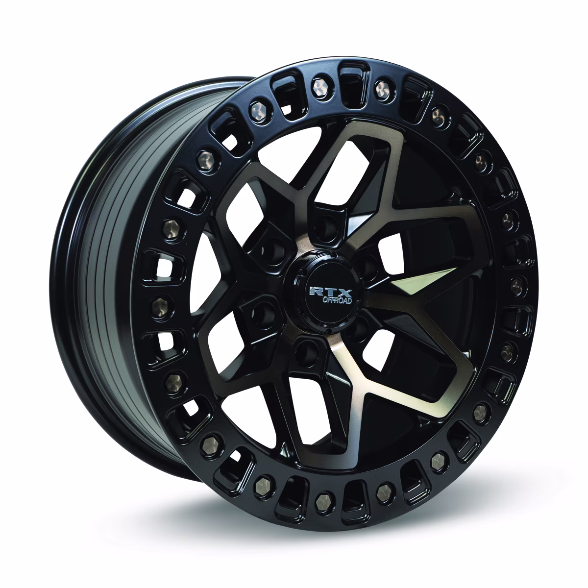 RTX Zion 17x9 5x127 ET-15 CB71.5 Satin Black Tinted Bronze Wheel