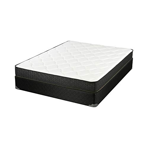Coaster Home Furnishings Santa Barbara Mattress White and Charcoal, Full