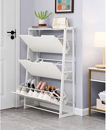 Fashion Shoe Rack Shoe Racks 3 Tier Slim Shoe Storage,shoe Rack Organizer Sturdy Shoe Shelf For Hallway Living Room Entrance Shoe Cabinet Exquisite beautiful