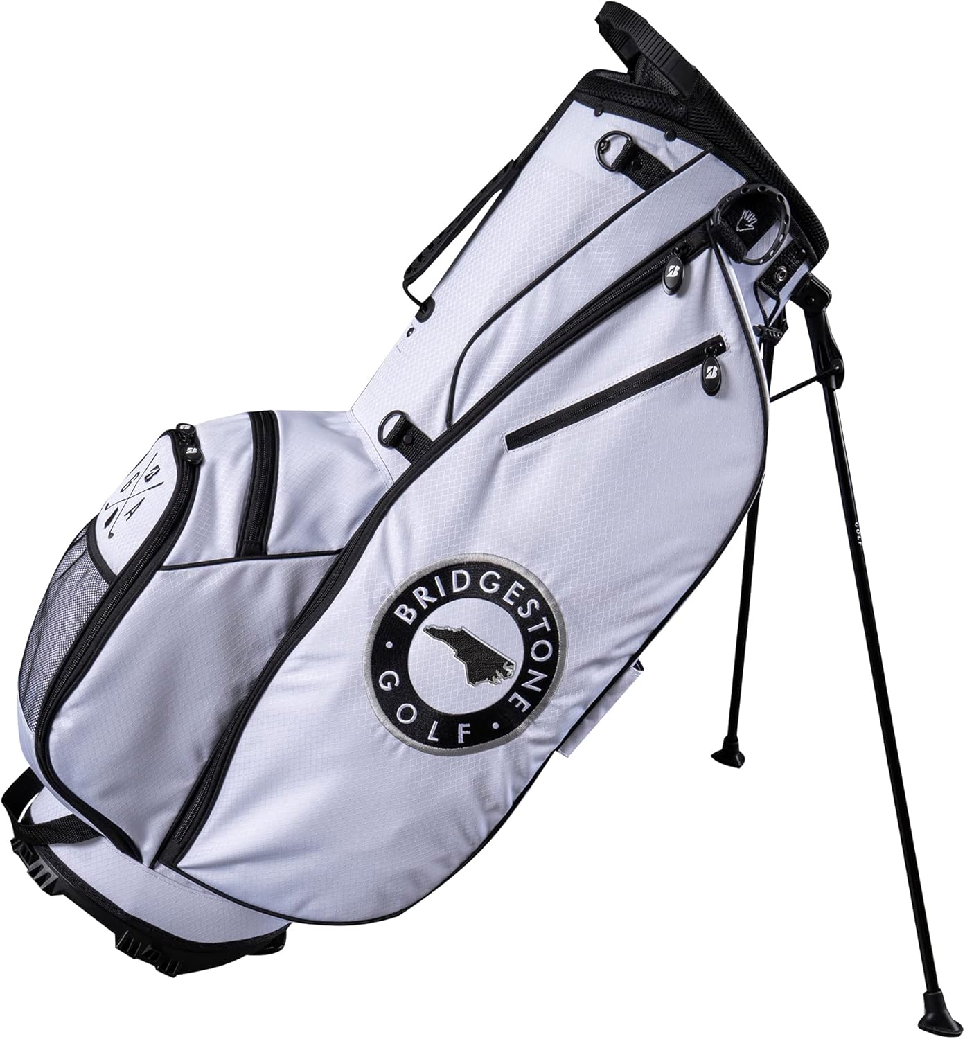 Bridgestone Golf State Collection Stand Bag North Carolina, White