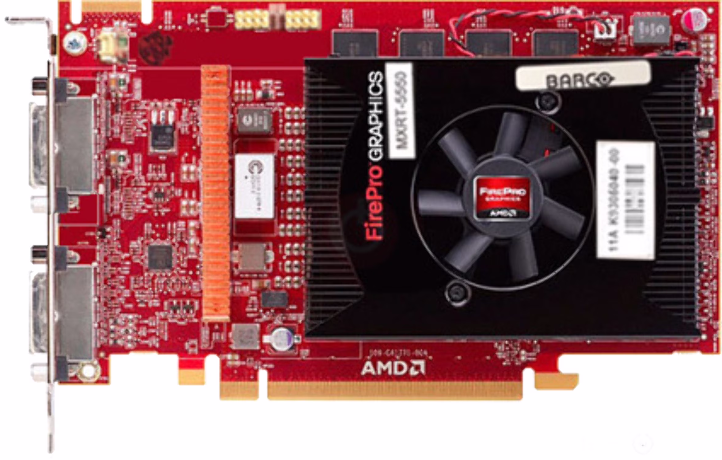 AMD MXRT-5550 2GB Dual DVI PCIe Graphics Card K9306040