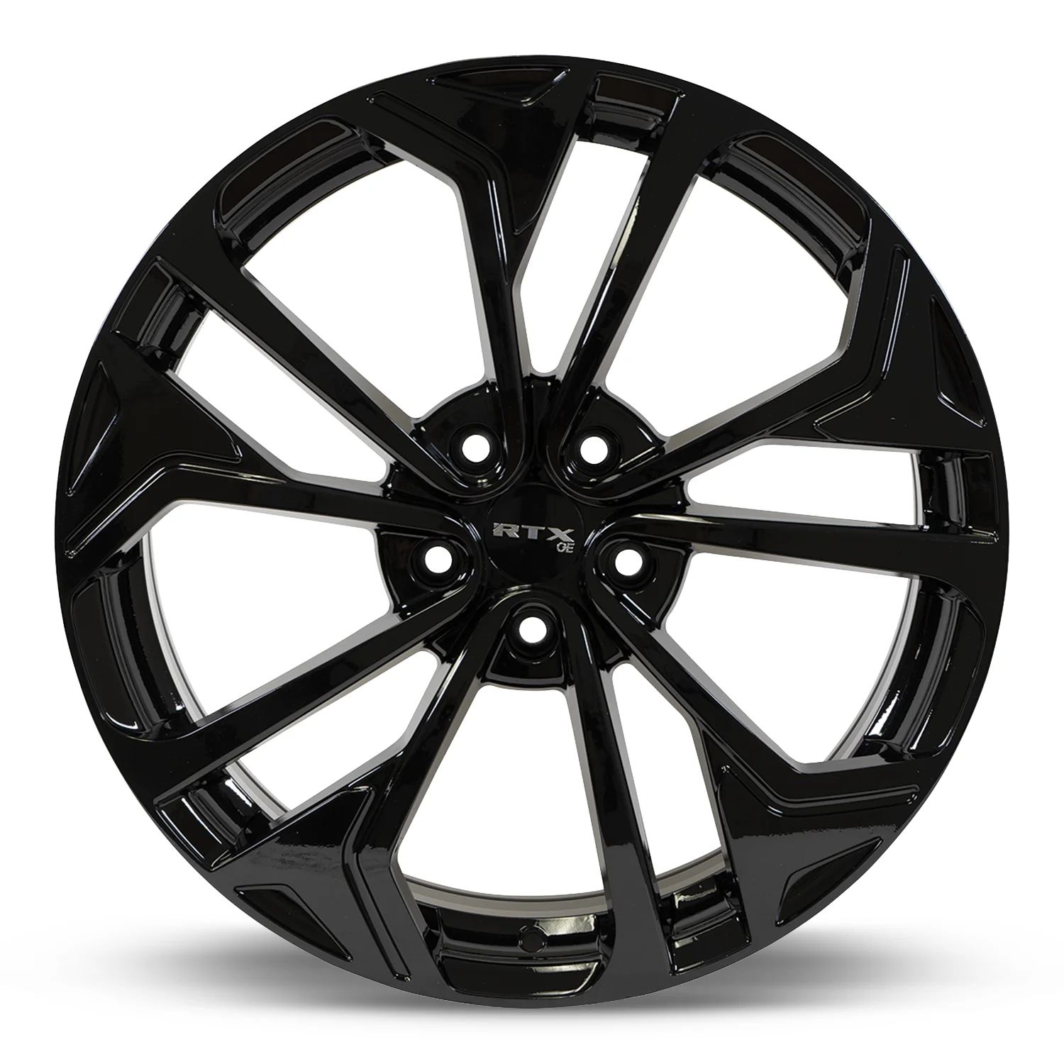 RTX Asan 19x7.5 5x114.3 ET45 CB67.1 Gloss Black Wheel