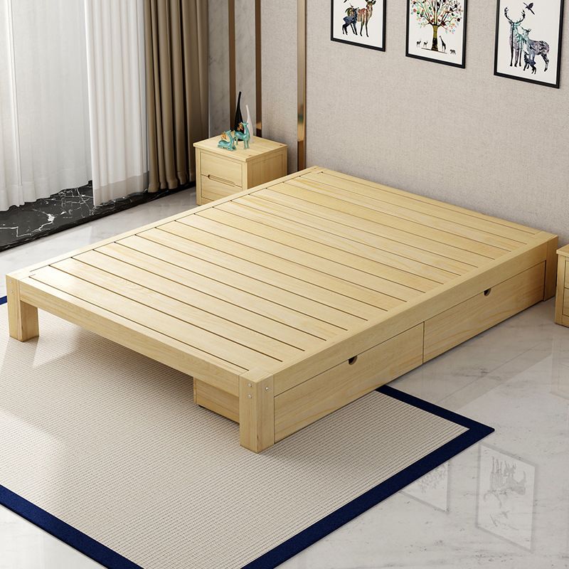 CraftThink Scandinavian Solid Wood Bed Frame, 12